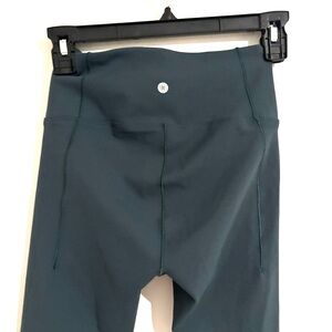 Harmony and Balance Size XS High Waisted Dark Green Leggings